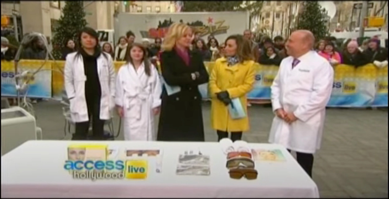 Excel V - Laser Genesis featured on Access Hollywood, Jan 2,2013. Check it out!